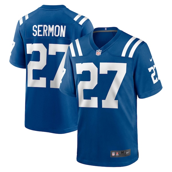 Trey Sermon Indianapolis Colts Nike  Game Jersey -  Royal