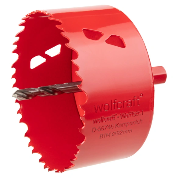 Lochsäge, Ø: 92 mm, Bimetall