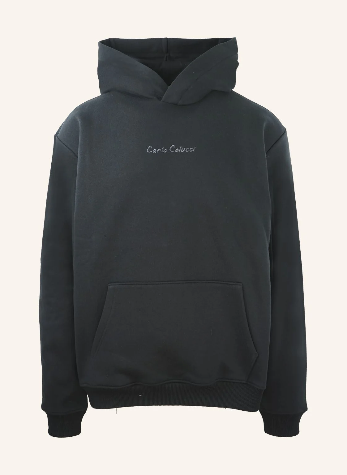 CARLO COLUCCI Oversize Hoodie - Human Canvas FRAMBA