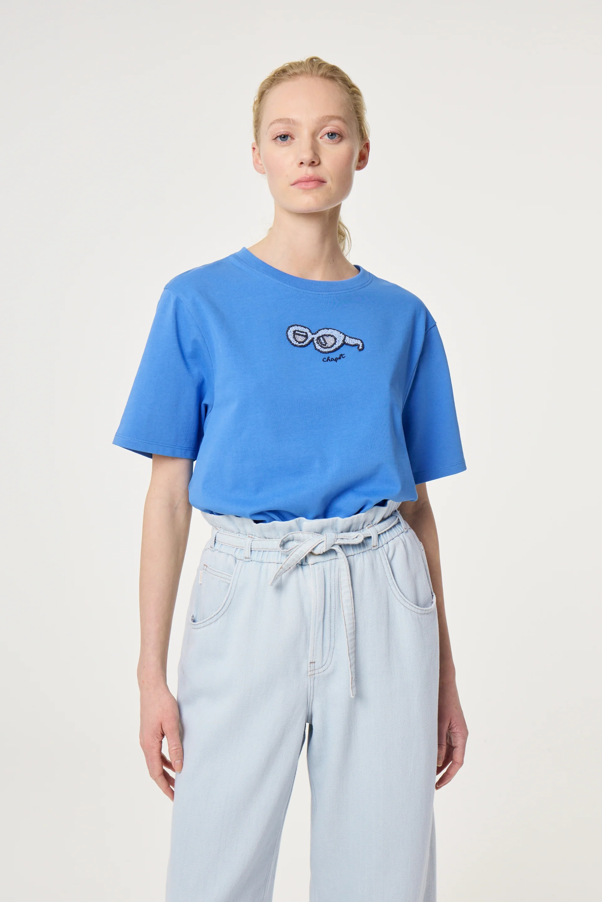 Pearl T-shirt | Marina Blue