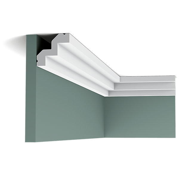 C602 Corniche plafond Orac Decor - 5,5x5x200cm (h x p x L) - Carton complet