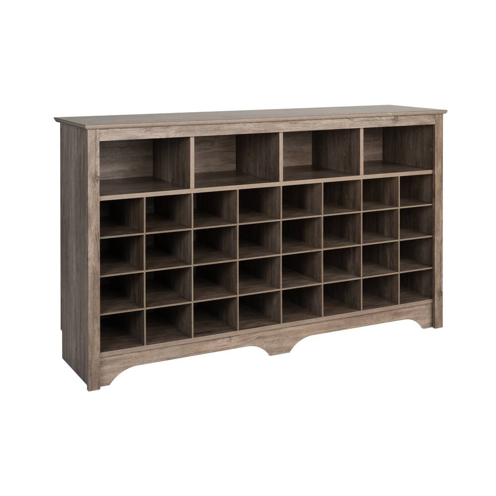 Prepac Shoe Cubby Console, 60-in