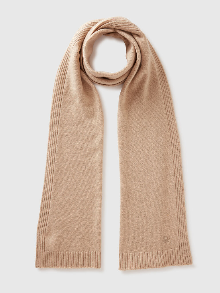 Cashmere blend scarf