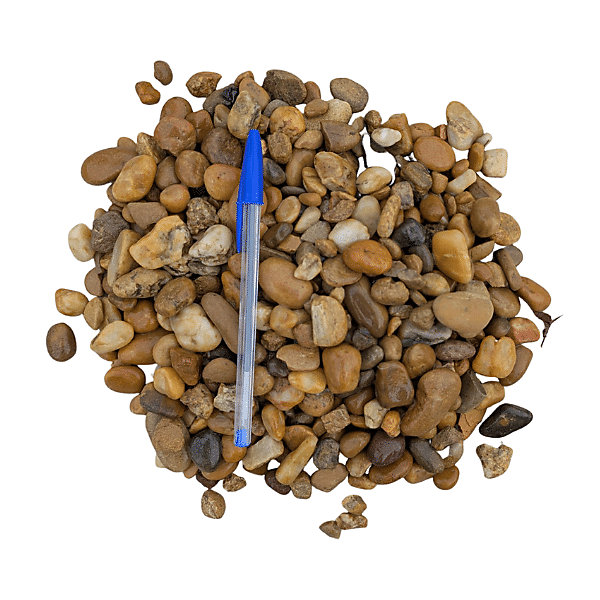 Galet jaune 10/16 mm - Lot 10 sacs 25 kg