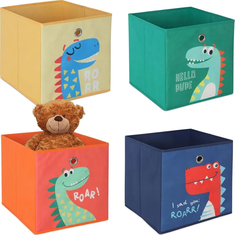 Aufbewahrungsbox 4er-Set Kreativ