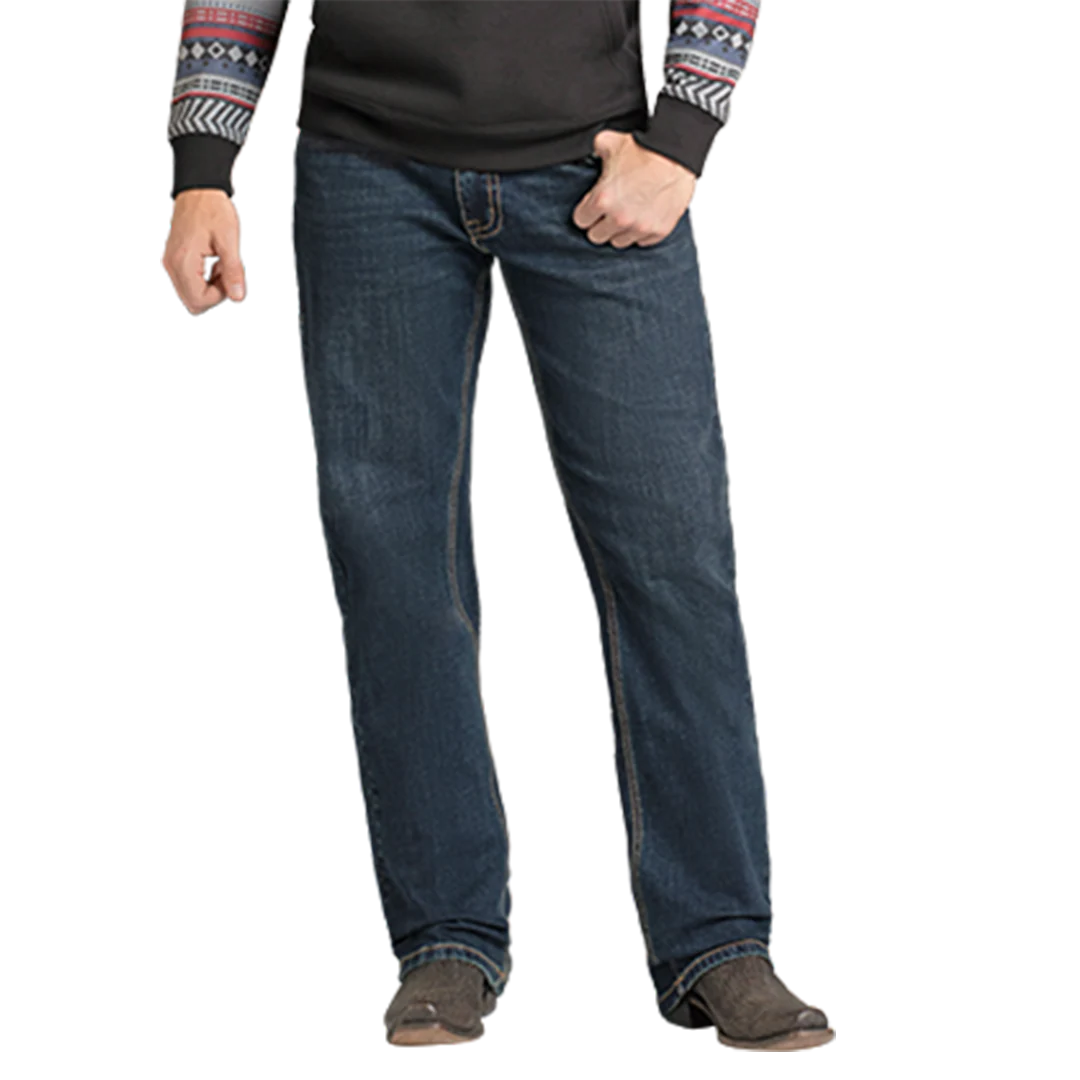 Мужские джинсы Rock & Roll Denim с вышивкой, укороченные, в стиле 