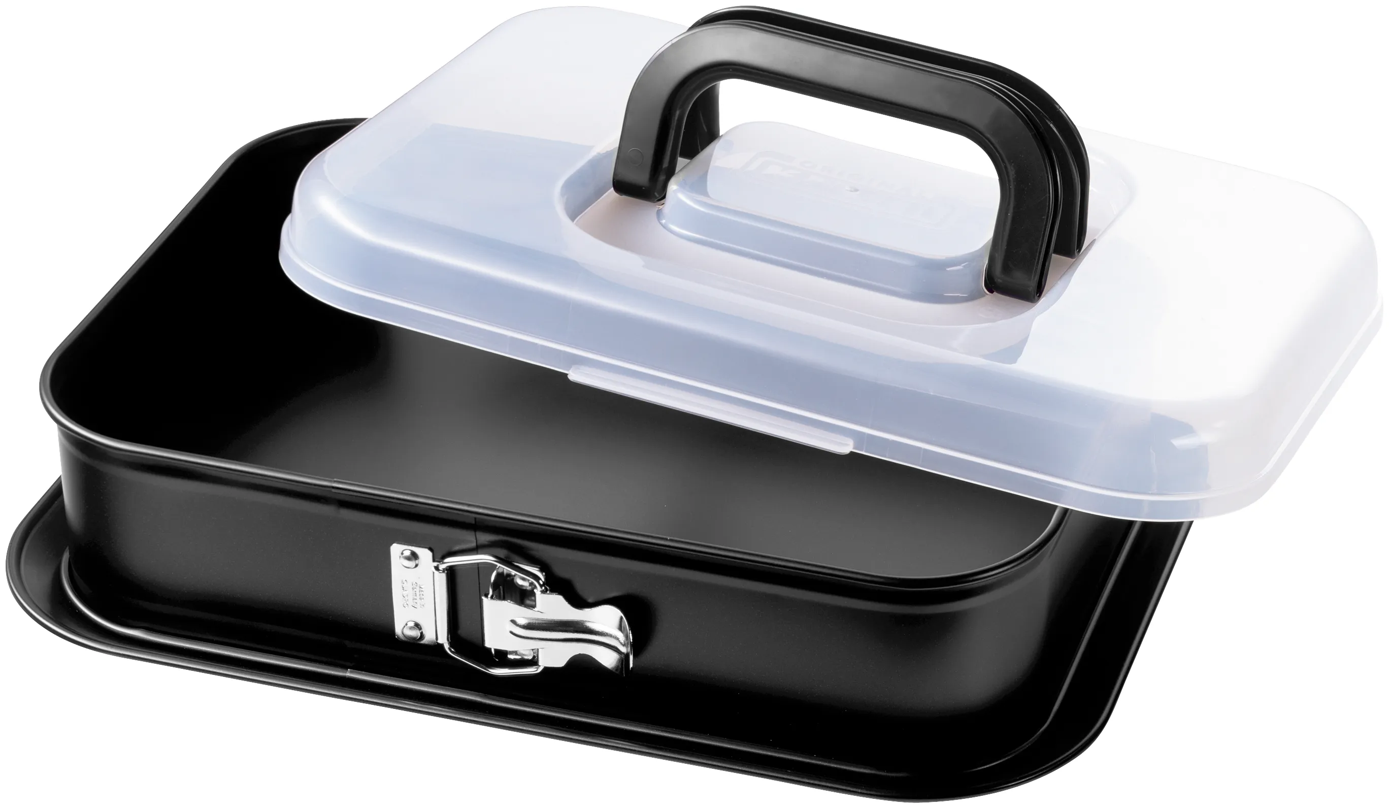 KAISER Inspiration Rectangular Springform Pan with Transport Lid, 35 x 24 cm