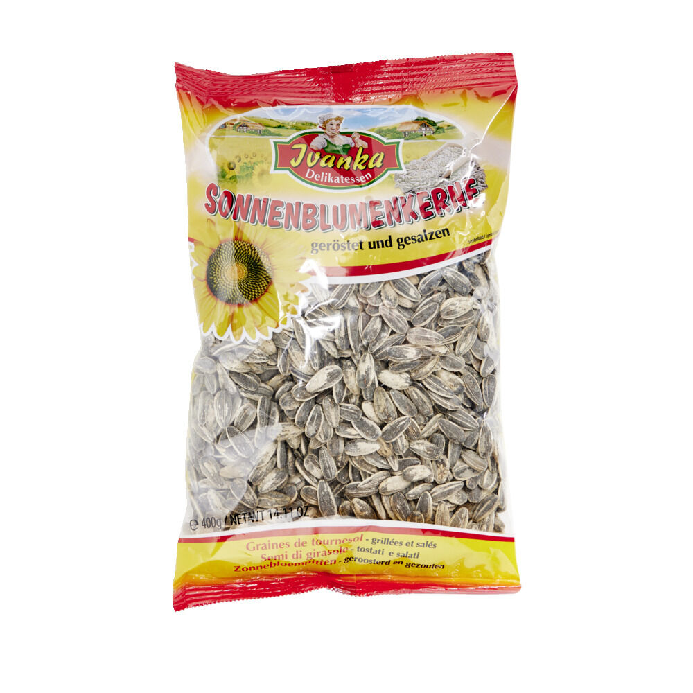 Graines de tournesol grillées et salées - Sachet de 400gr