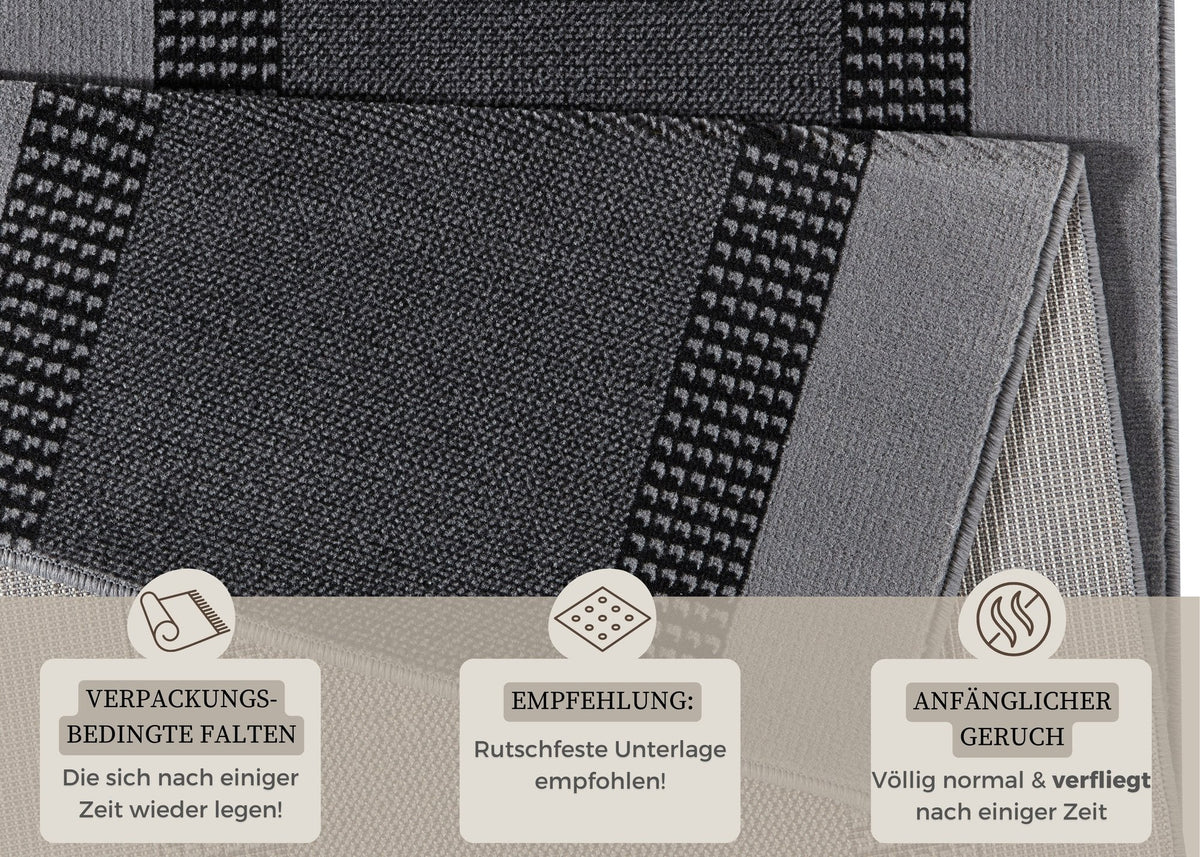 Designer Velours Runner Band 80x350 cm