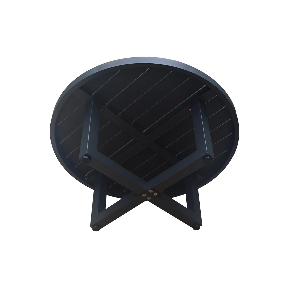 Round Outdoor Patio Coffee Table