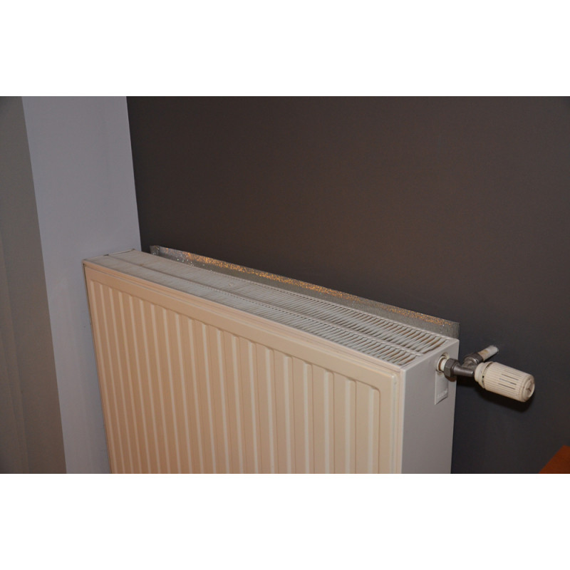 Panneau isolant réflecteur de chaleur pour radiateur 250 x 50 cm