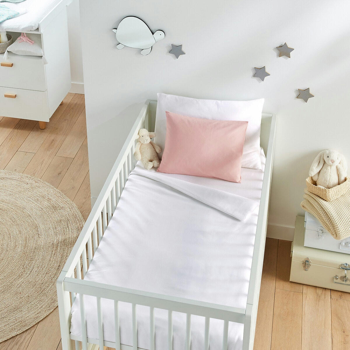 Housse de couette coton, lit bébé, Scenario