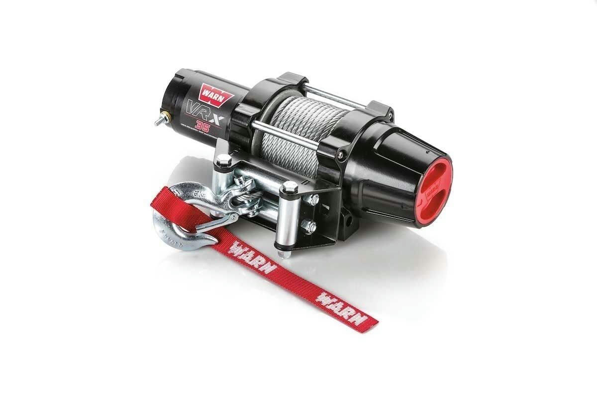 Warn VRX 35 Power Sports Winch with Steel Rope, 3500-lb