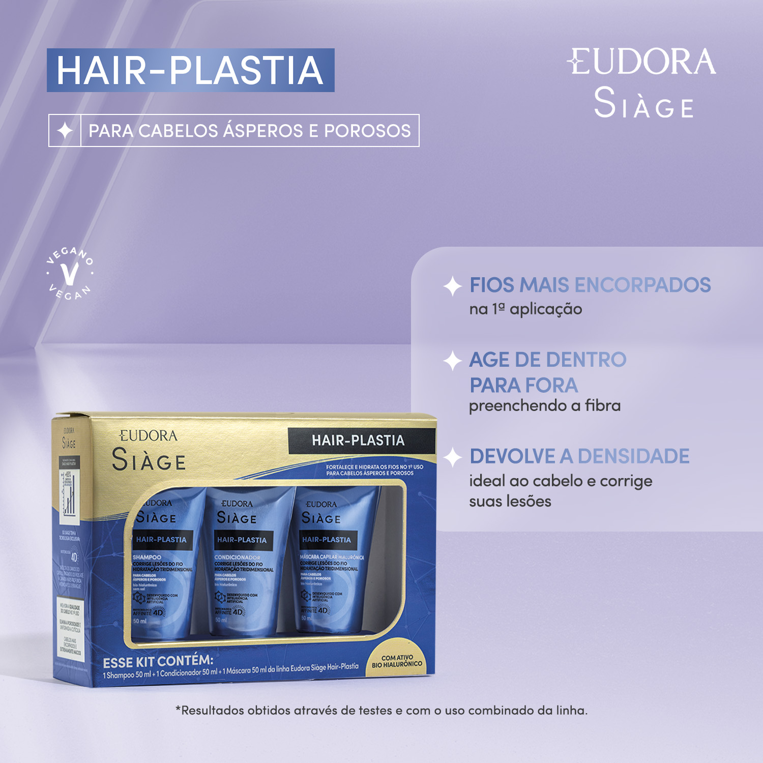 Kit Siàge Mini Hair Plastia