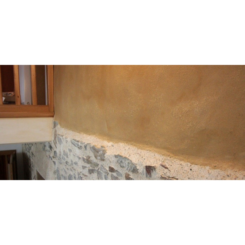 Enduit de finition naturel Argile Monocouche 25 kg