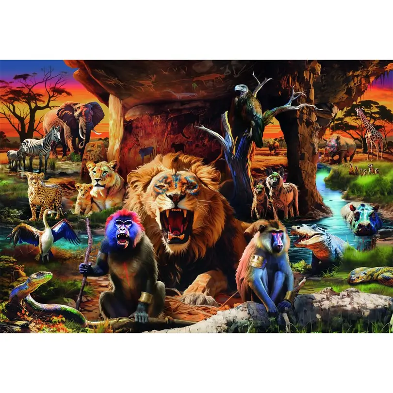Puzzle Tribal Society
