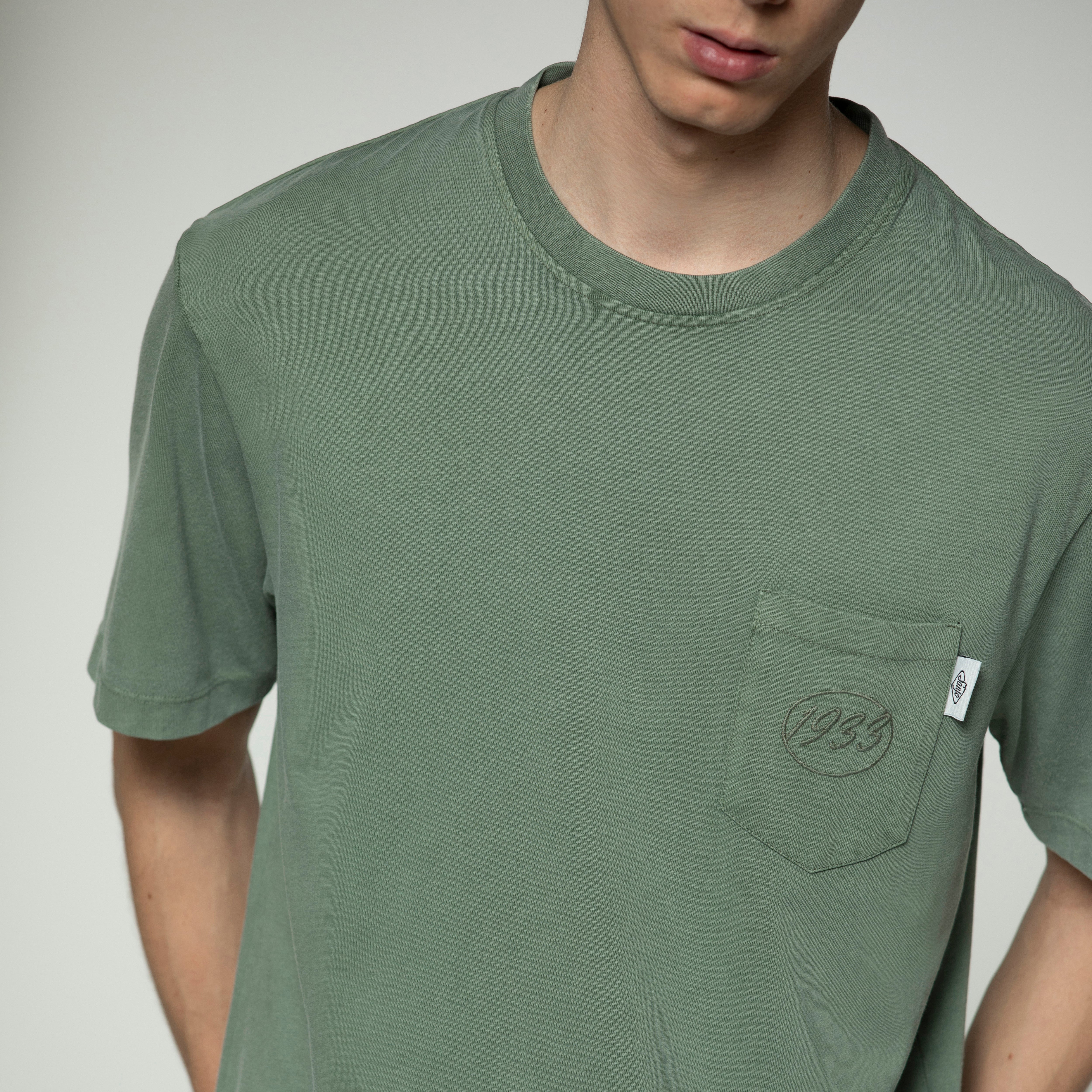 Sanjo 1933 Match Pocket T-shirt // Bottle