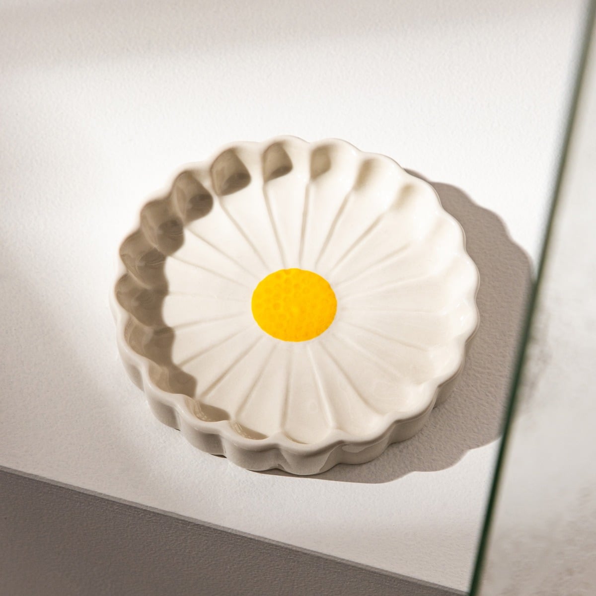 Mydelniczka DAISY ceramiczna 11,5x2 cm