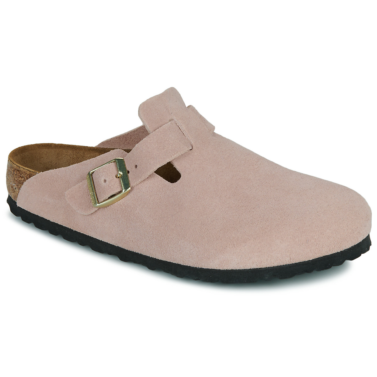 BIRKENSTOCK - Boston - Suede / Light / Pink / Regular