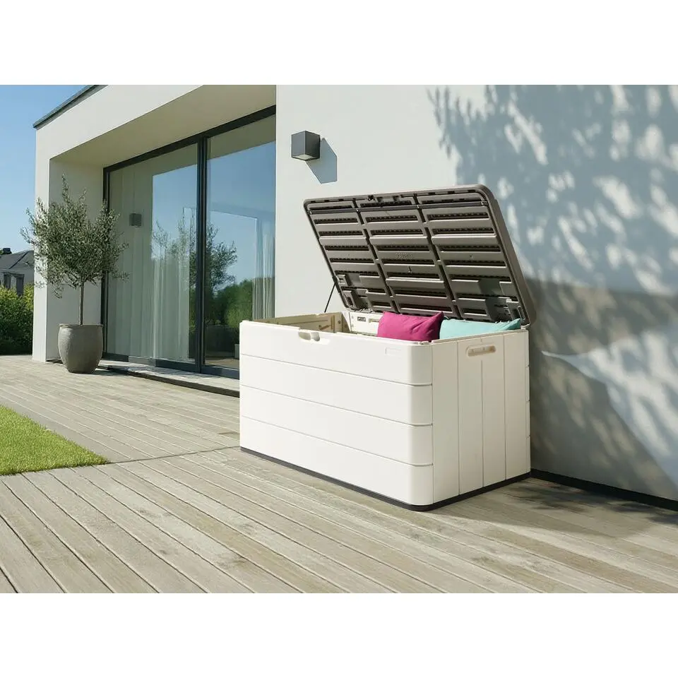 MILIES - Kussenbox - Wit - 116 x 60 cm - Synthetisch materiaal