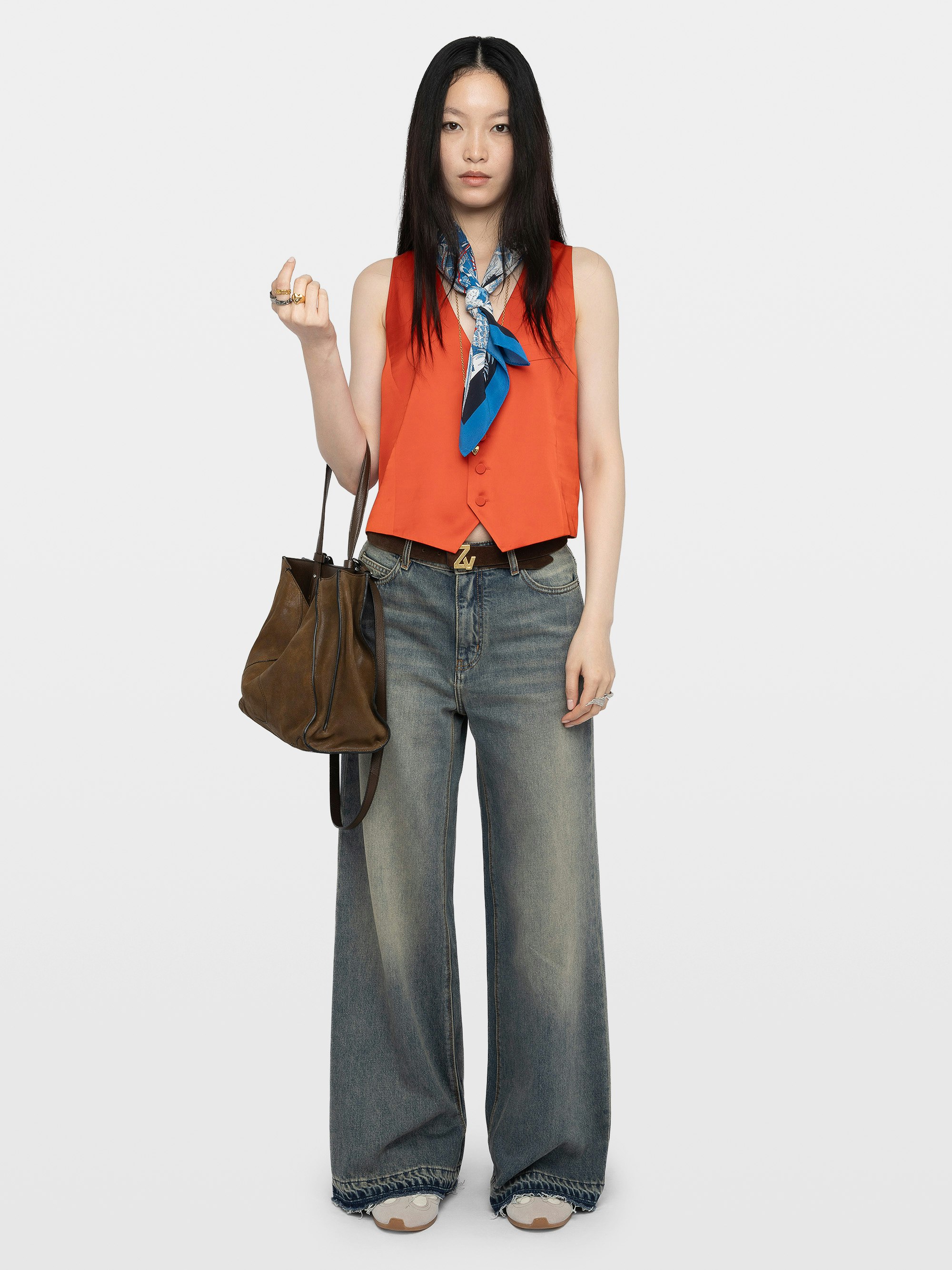 Gilet Emaux Satin