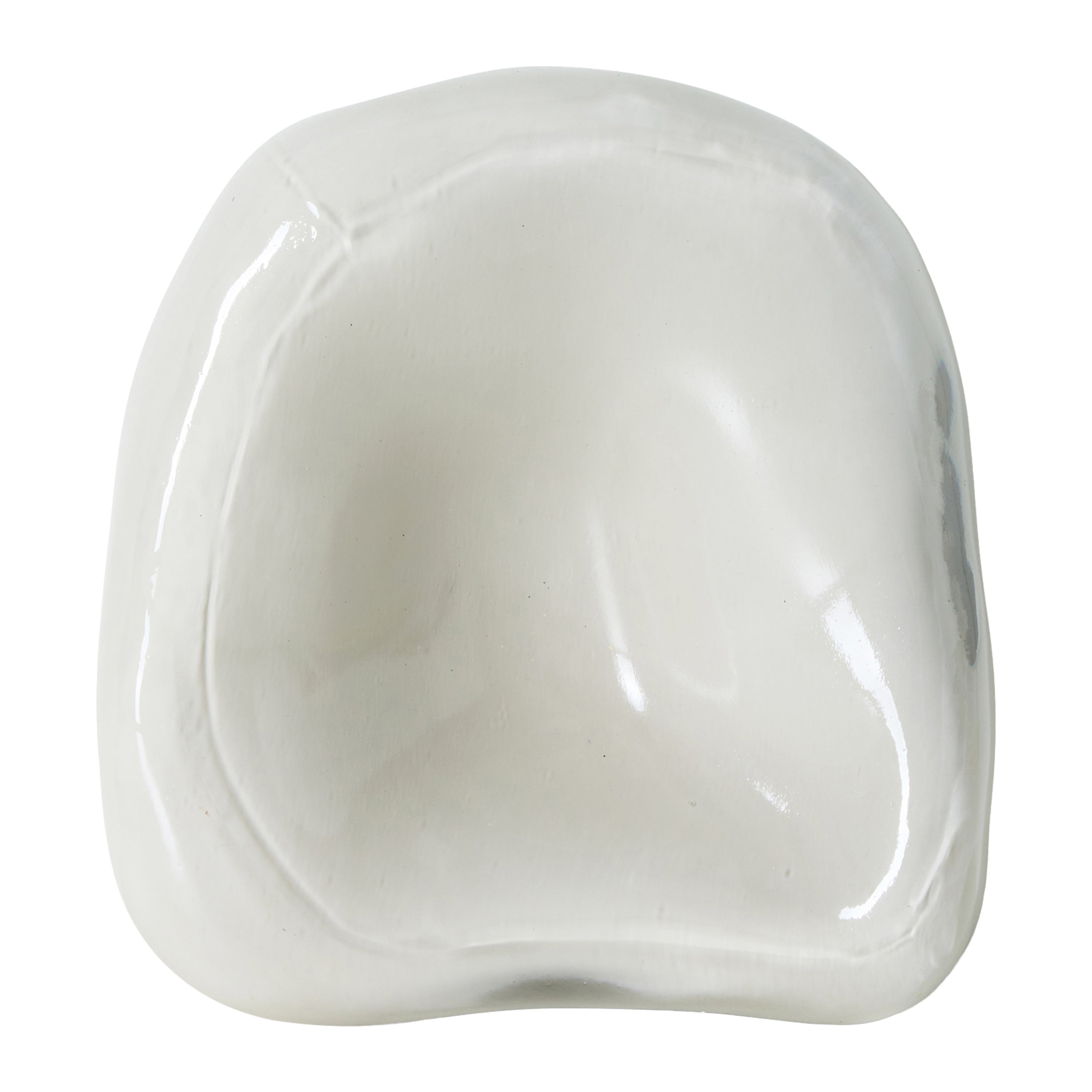 HKliving Glass Sculpture Wandornament - Overcast