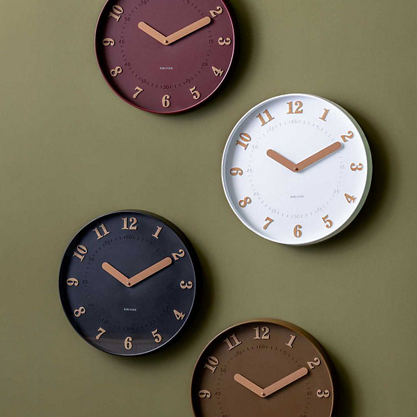Horloge murale polypropylène Amena