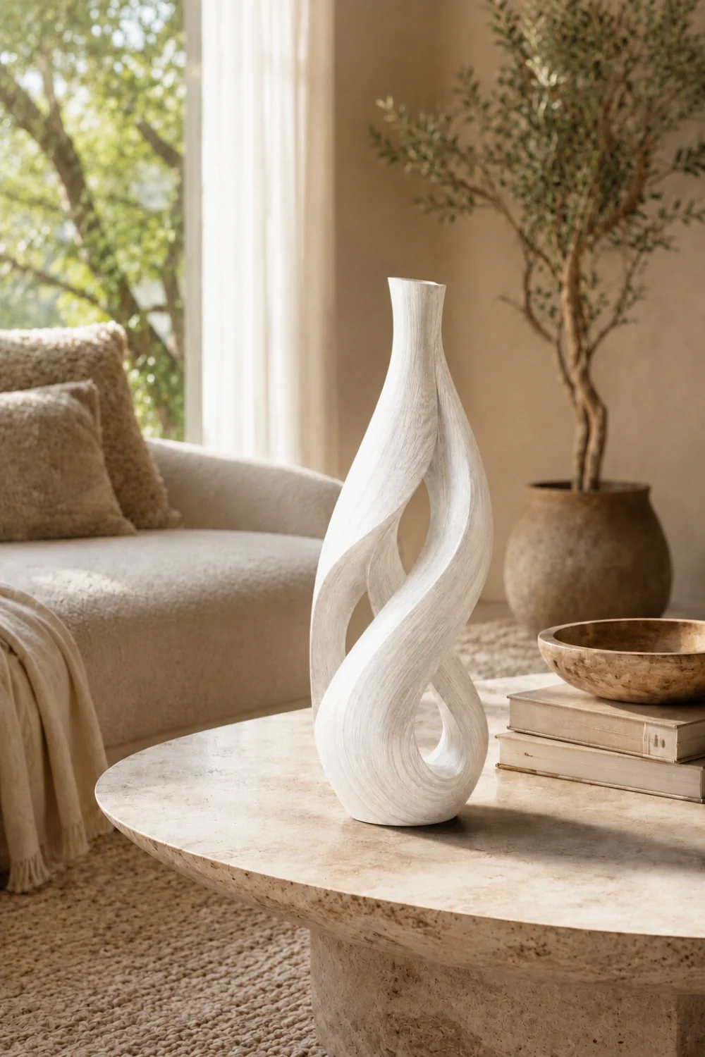 Vase Wood Sculpture #WG078