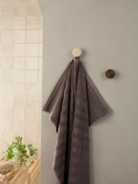 Badehåndklæde TORSBY 65x130 grå