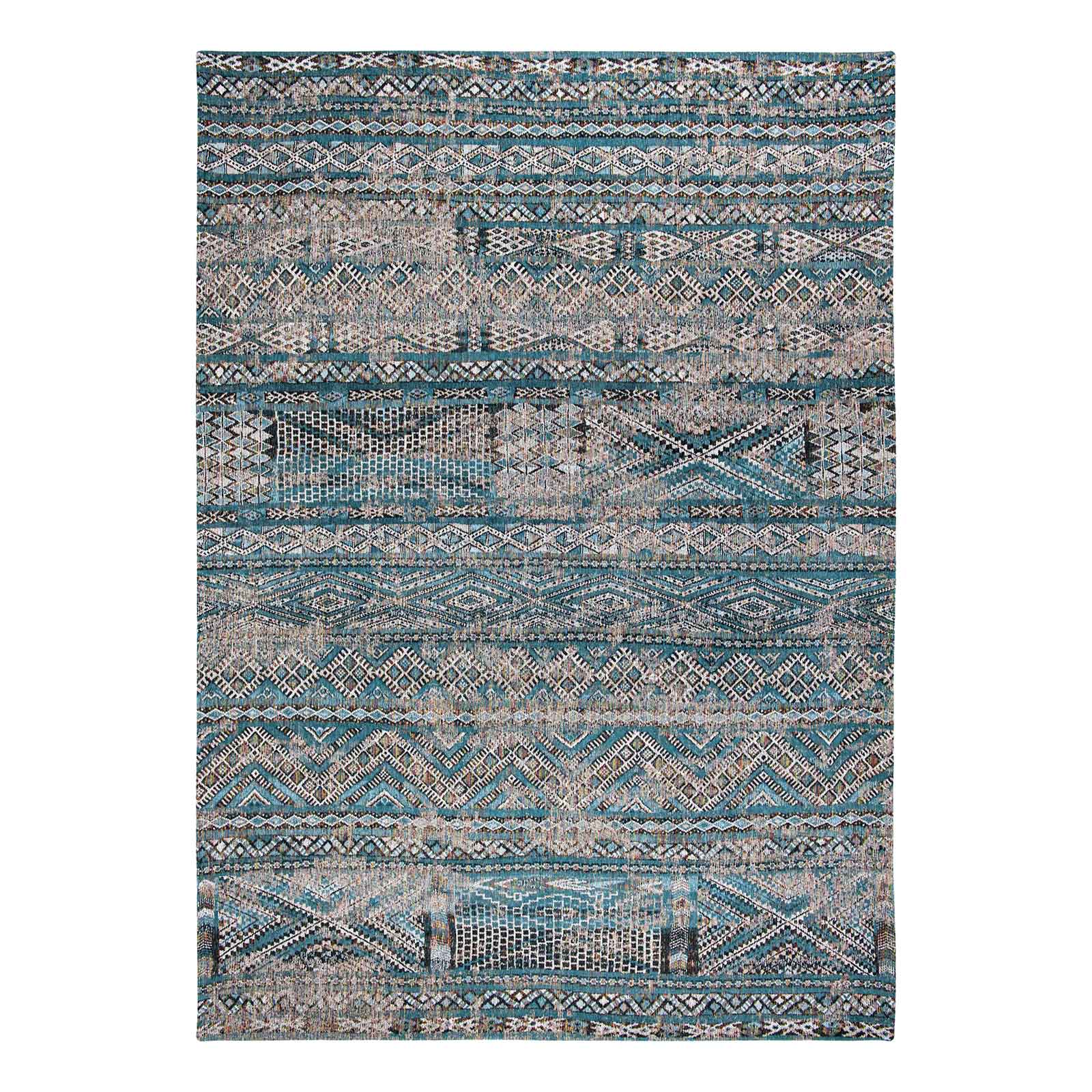 Louis De Poortere vloerkleed Zemmuri Blue - blauw - 170x240cm