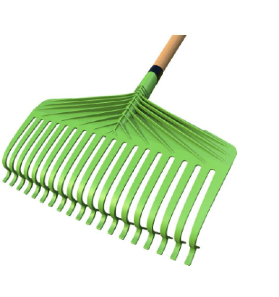 RAKE INNOTANK DUBLEX LYSEGRØNN 187X40CM