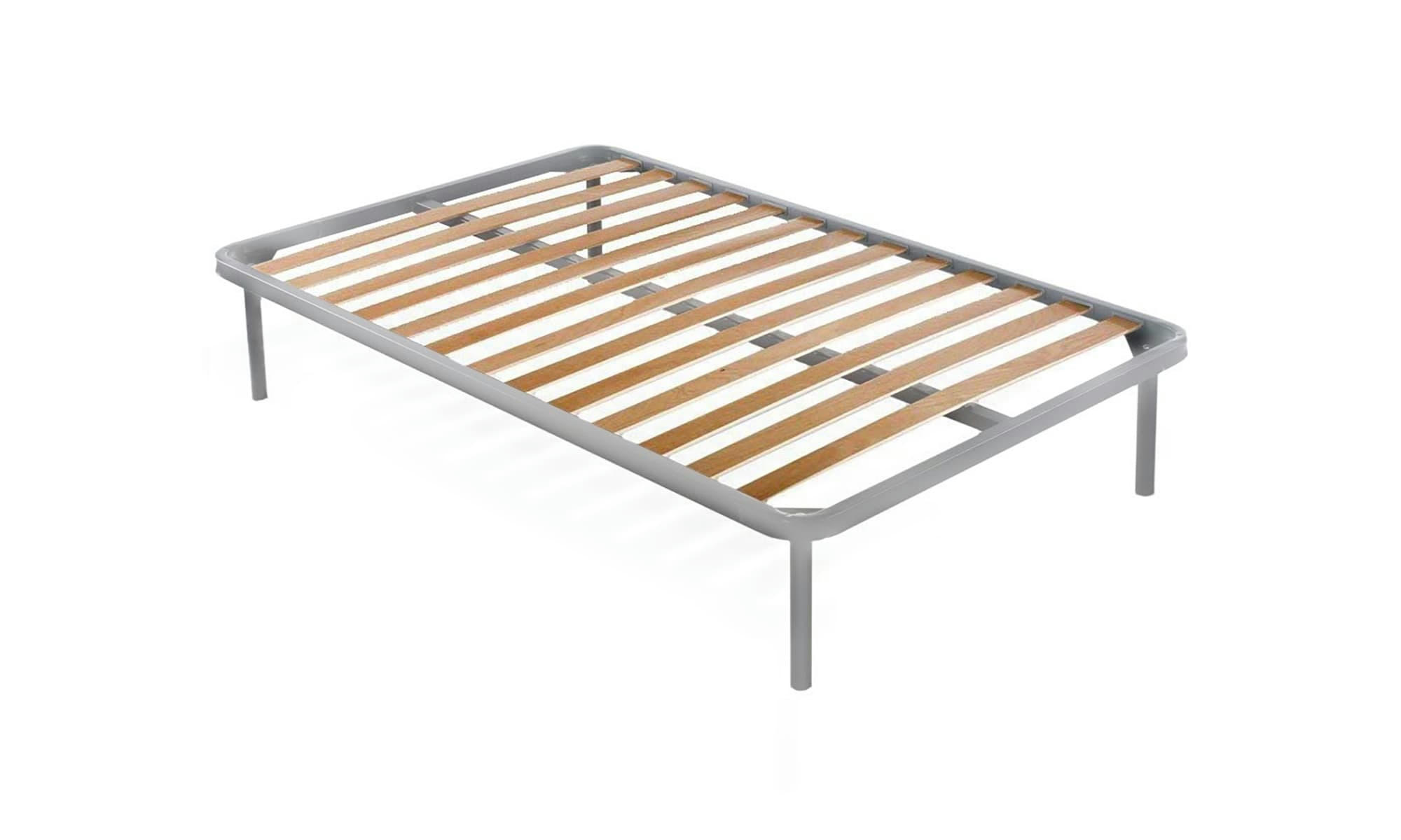 DGOME - Sommier à 13 lattes de bouleau 80x190 cm