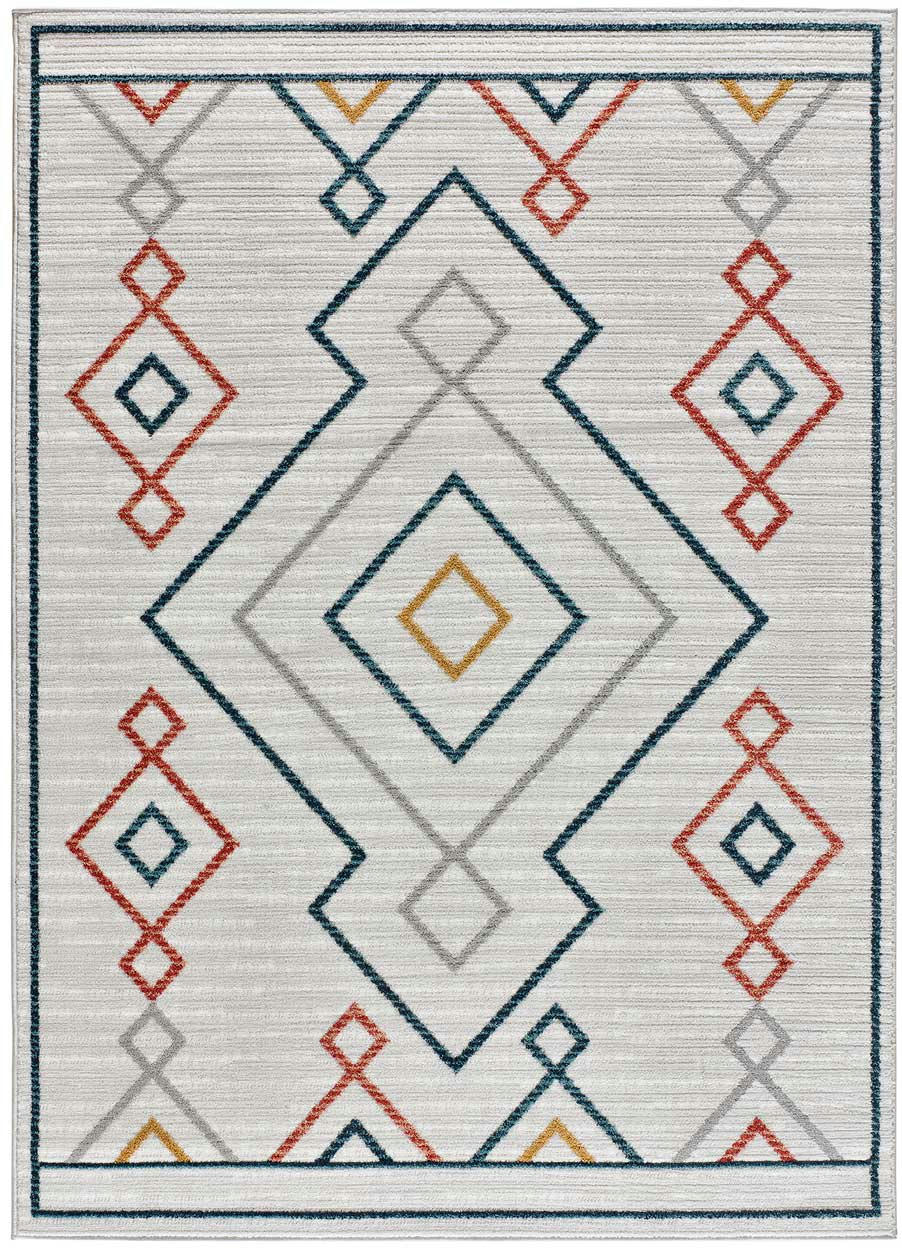 AUSTIN - Tapis ethnique multicolore, 160X230 cm