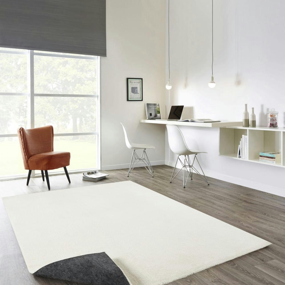DIEGO I - Tapis lavable en machine ecru 140x200 cm