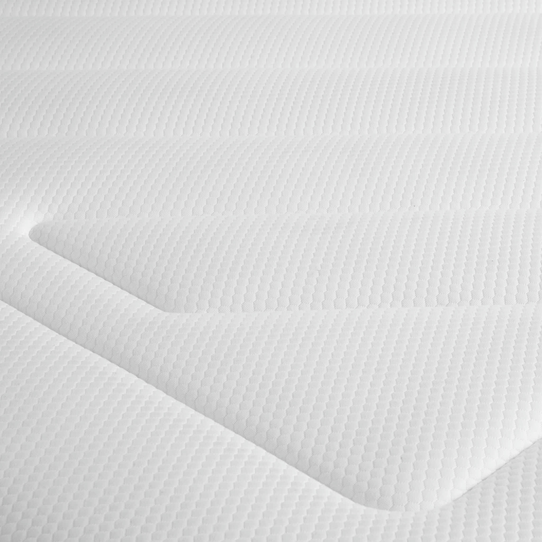 REVE 700 - Ensemble matelas ressorts, latex et, sommier, pieds et tête de lit 180