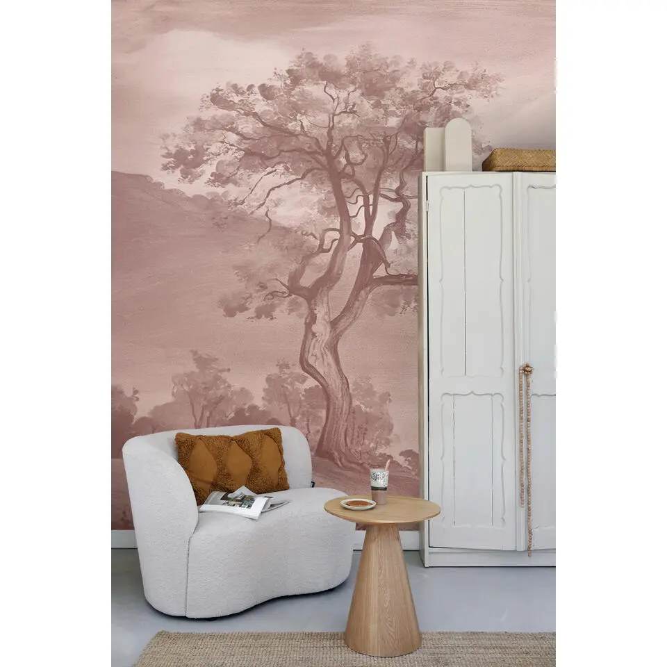 ESTAhome fotobehang Italiaans landschap roodbruin - 4 x 2.79 m