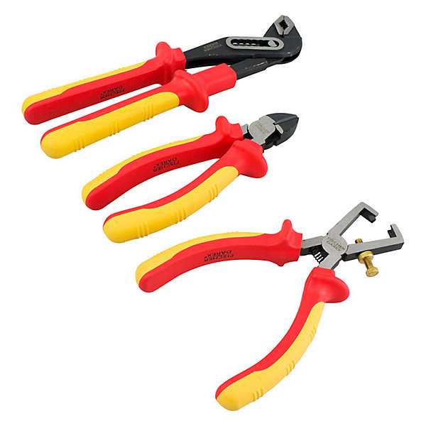 kit de 3 pinces isolées VDE 1000VFischer Darex