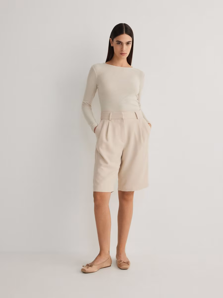 Short With Pleats