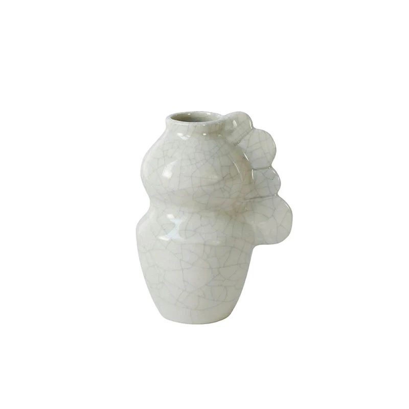 vase médée quartz craquelé