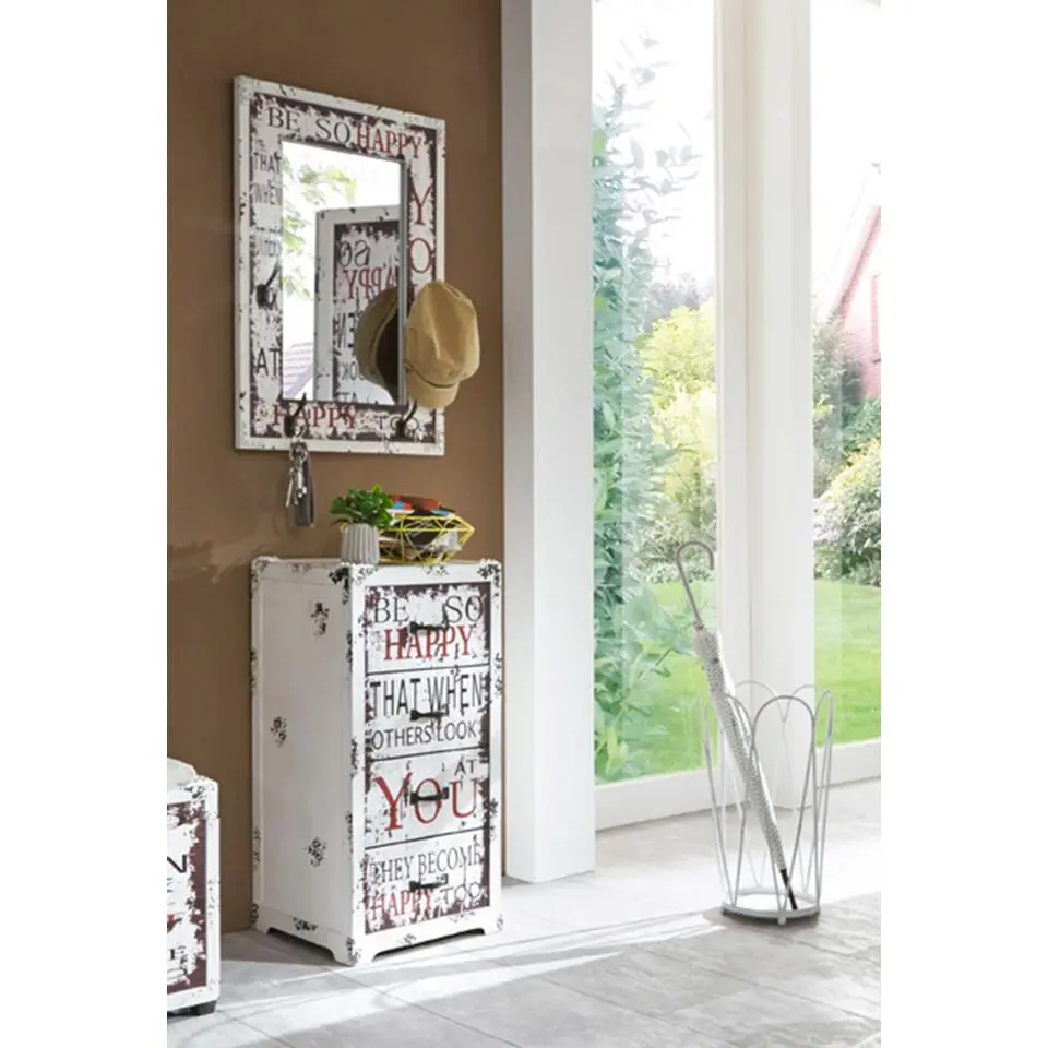 Wandspiegel - 55 x 8 x 75 - Rusty Oak-design