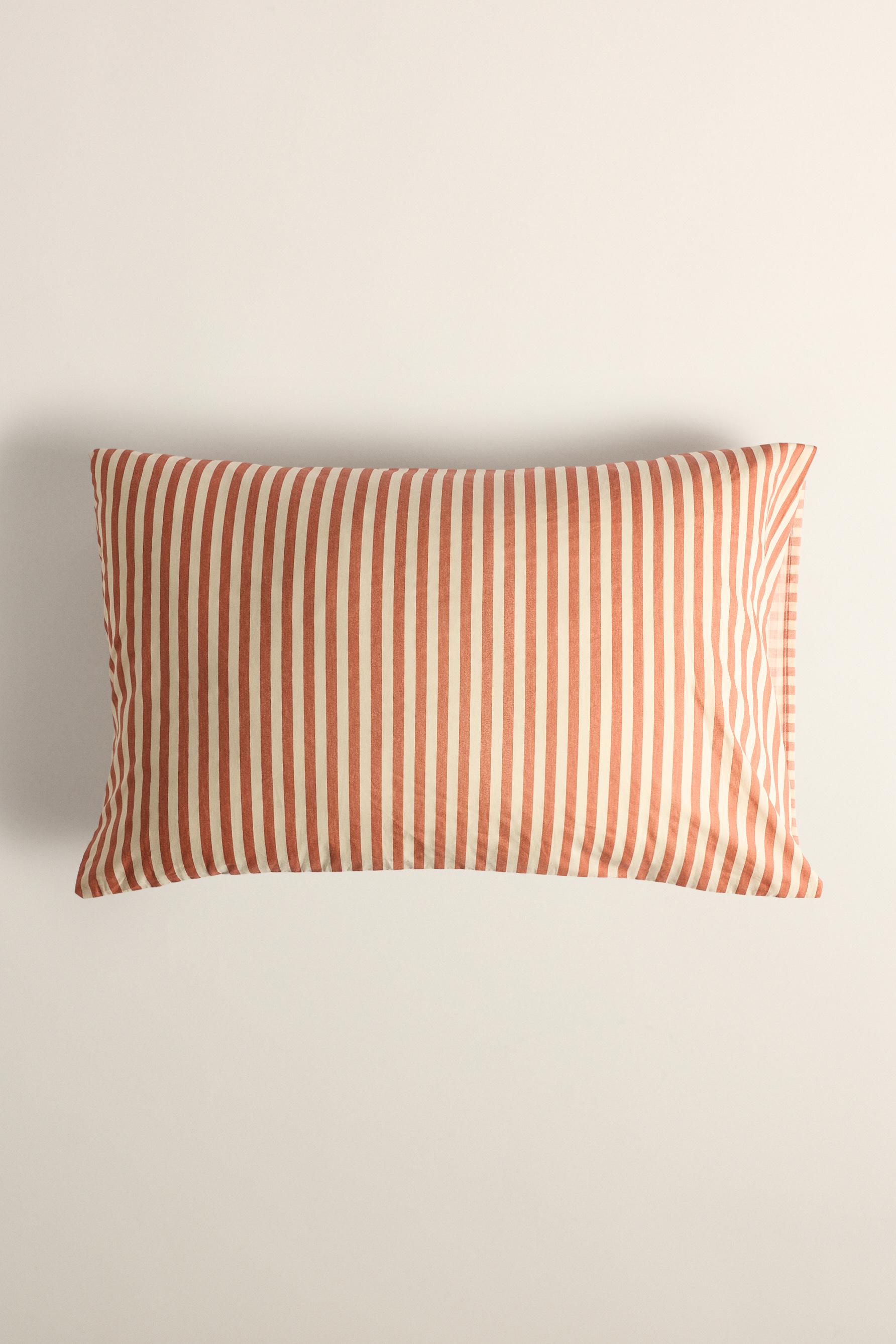 Pack 2 fundas de almohada reversibles 50 x 75 cm