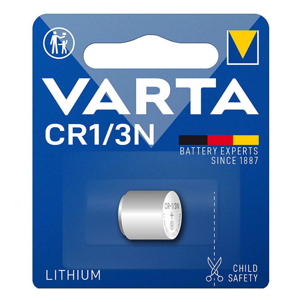 KNAPPCELLEBATTERI VARTA CR1/3N