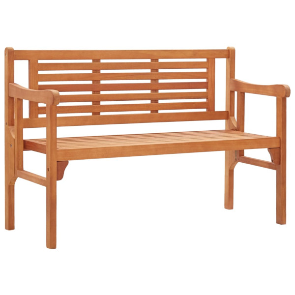 VidaXL Składana ławka Brąz 120 x 53 x 81 cm Drewno