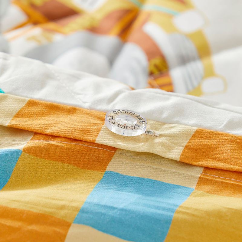 Big Off Road Adventure Natural Quilted Quilt Cover Set