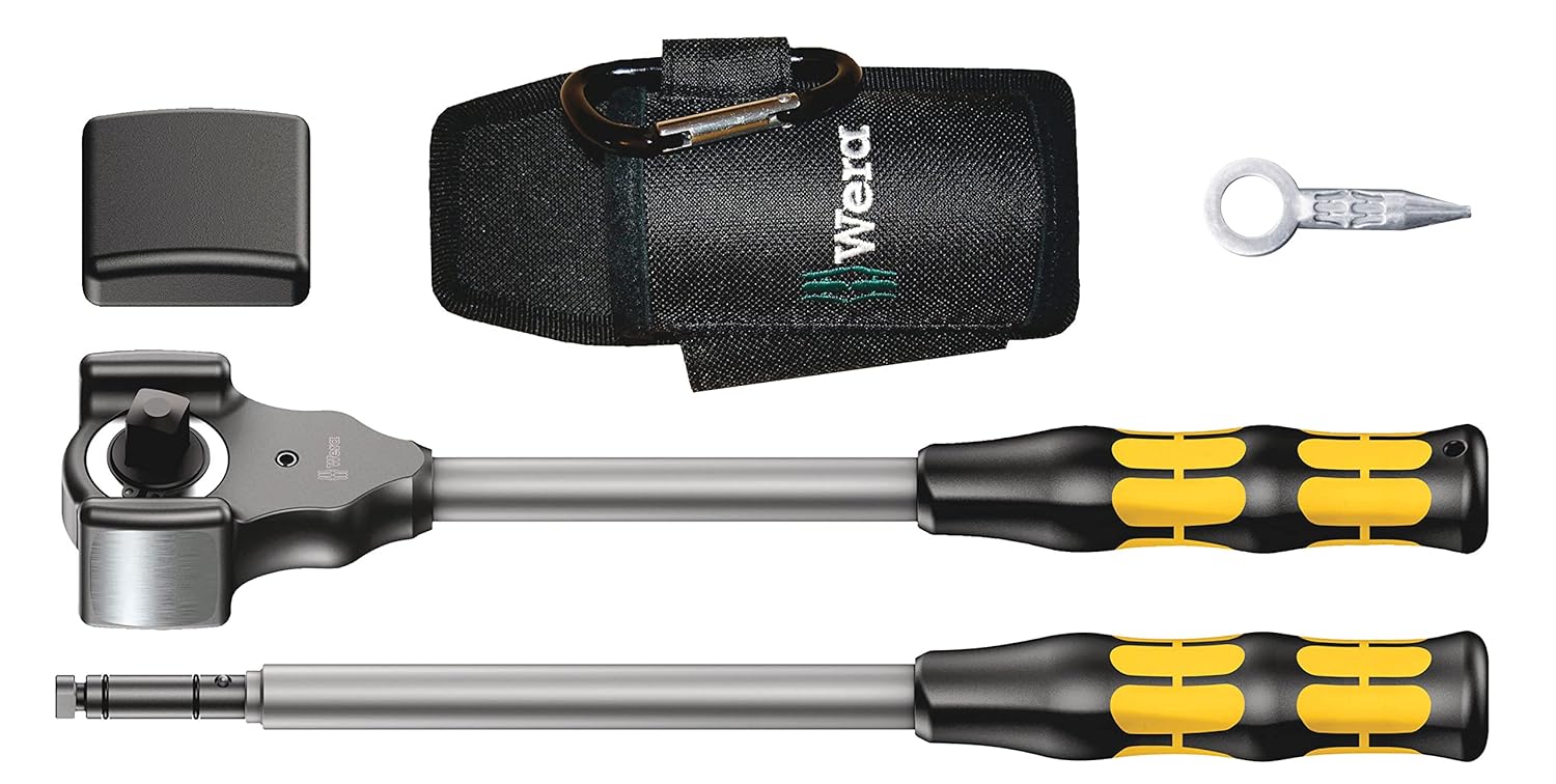 WERA 05133862001 8002 C Koloss All Inclusive Set with 1/2 Drive, 5 Pieces