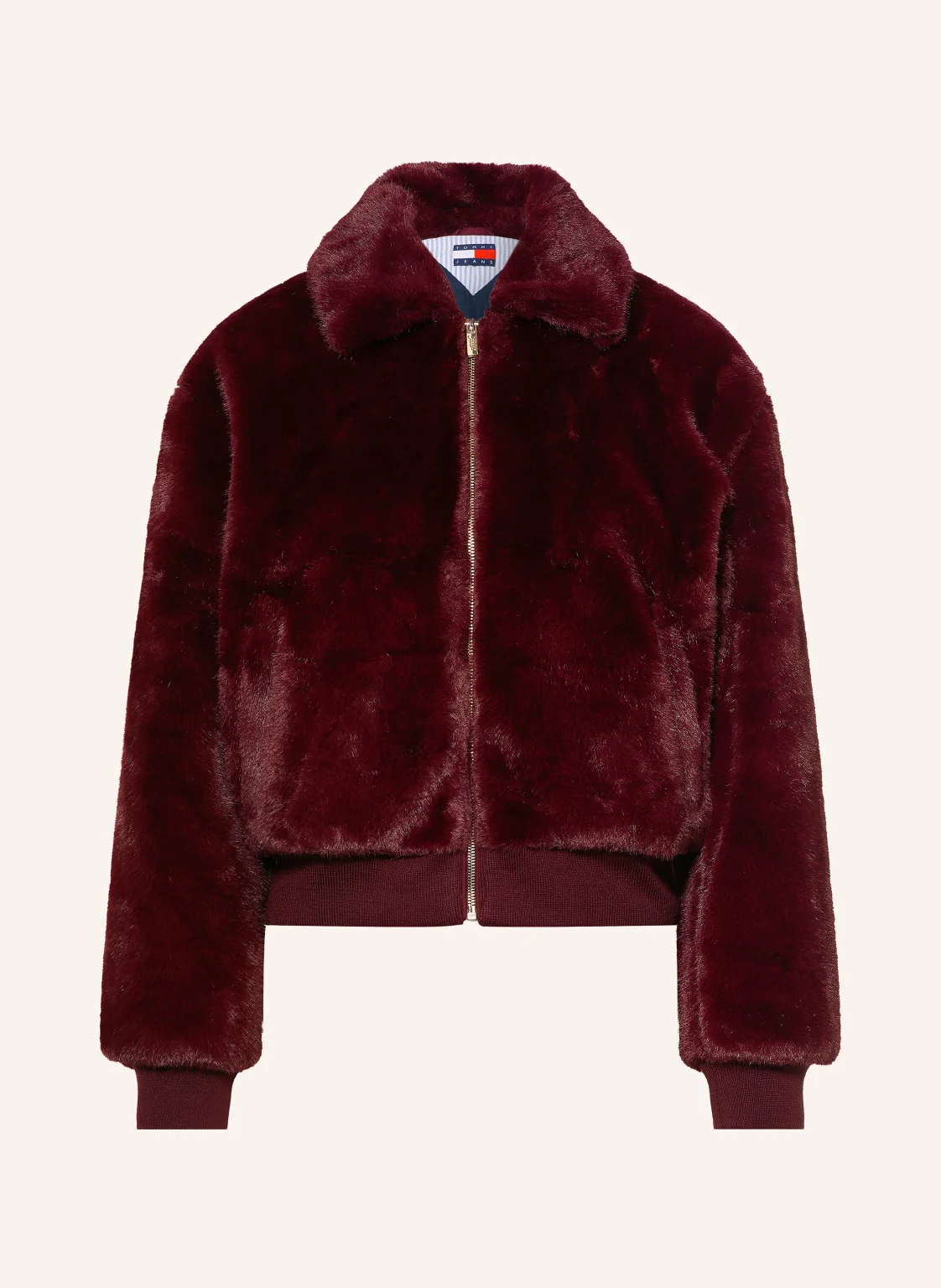 TOMMY JEANS Kunstfell-Jacke