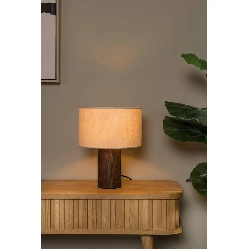 Lucide TACHINA Tafellamp - Naturel