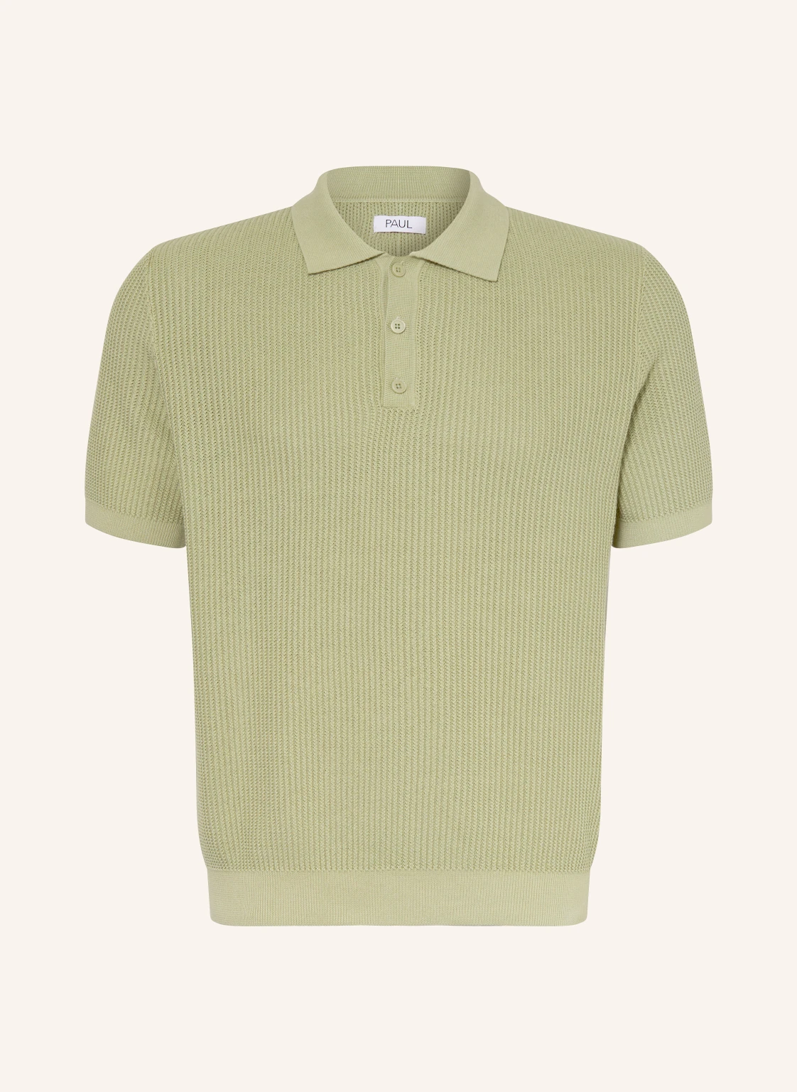 PAUL Strick-Poloshirt