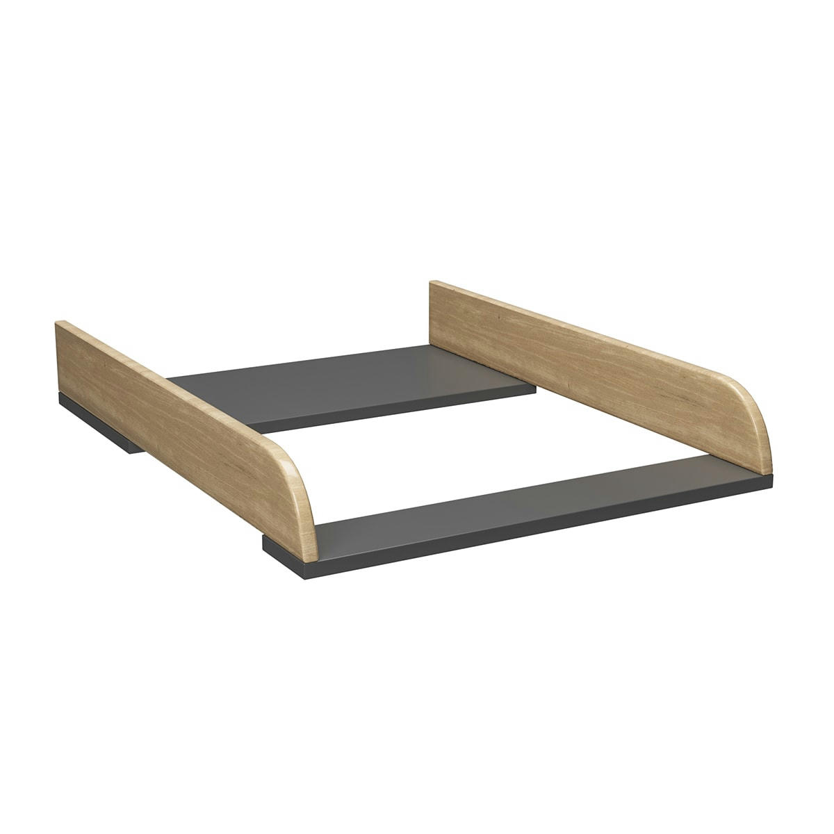 TRAPÈZE - Commode plan à langer gris anthracite