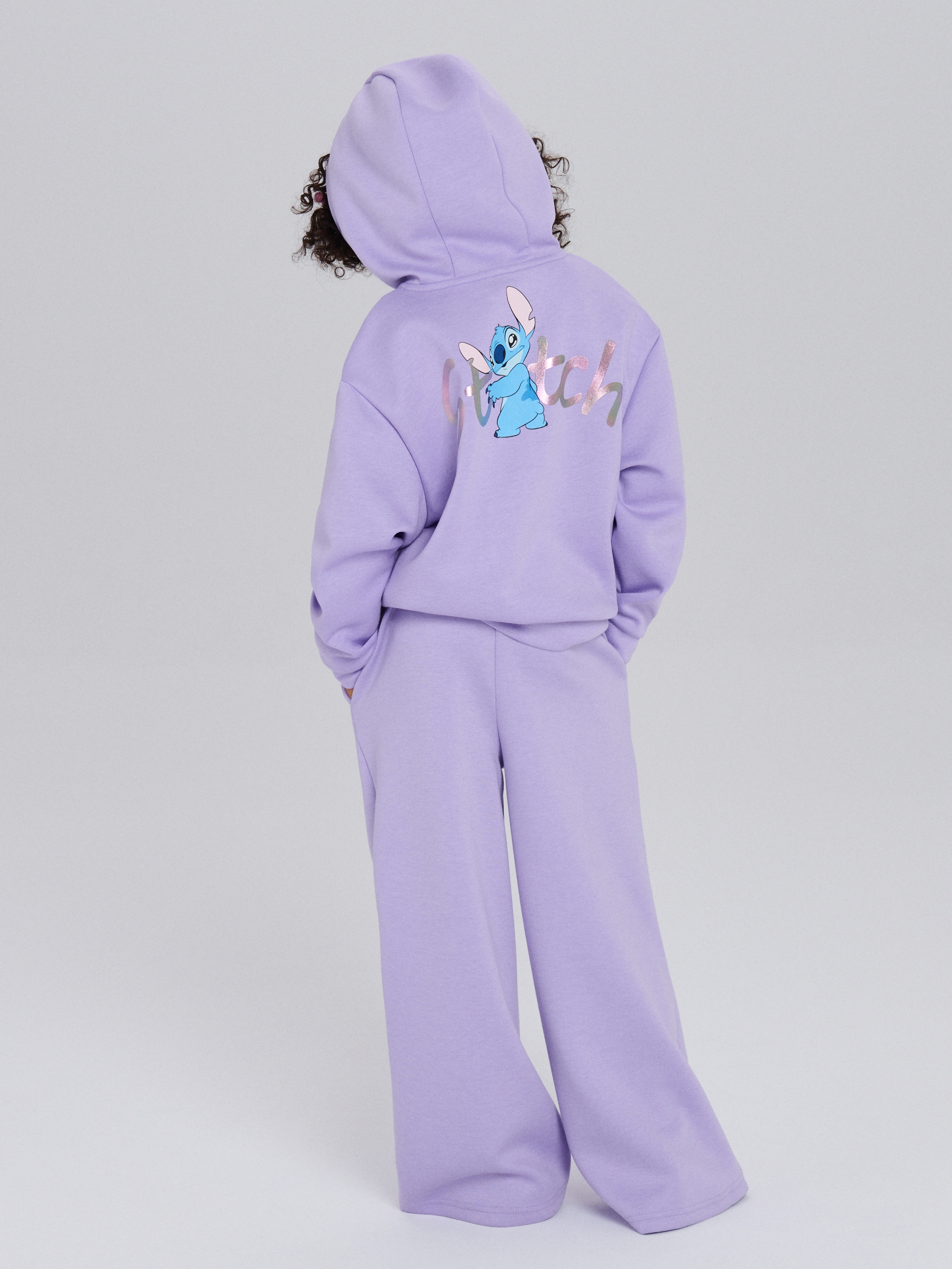 Sportowa bluza hoodie z cienkiej pianki Stitch